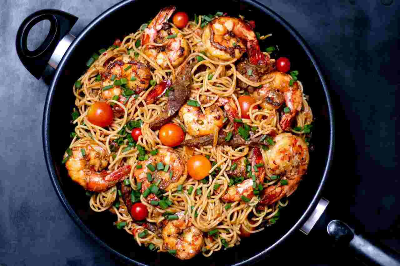 Pasta And Shrimp